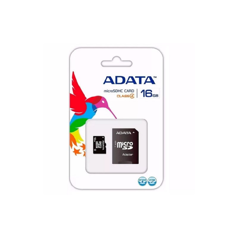 Memoria MicroSD 16GB cl. 4 Adata
