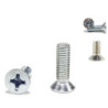 Tornillo cabeza plana Phillips M3x12