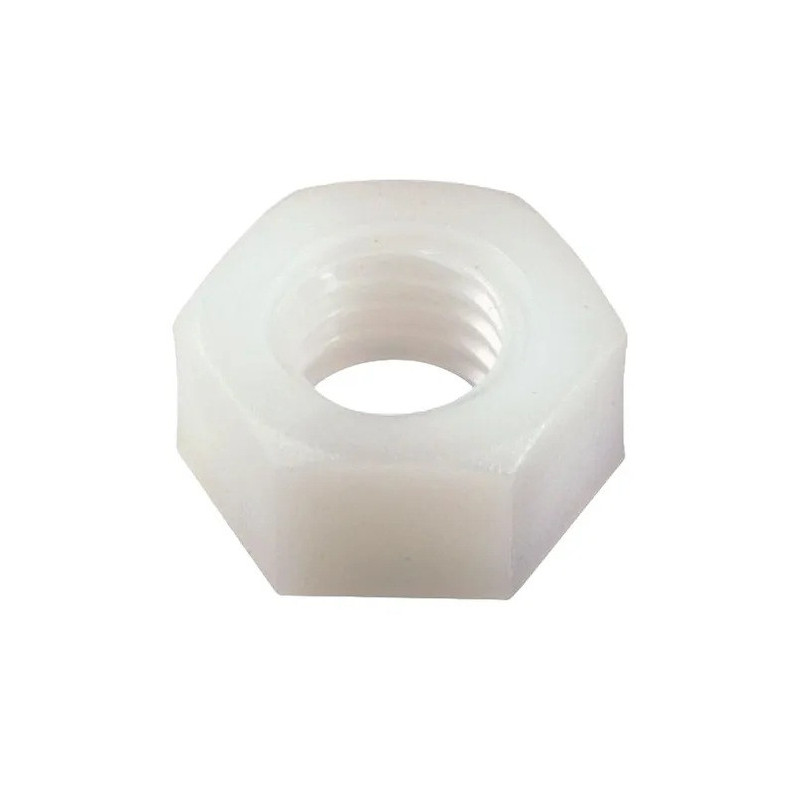 Tuerca M2 de nylon