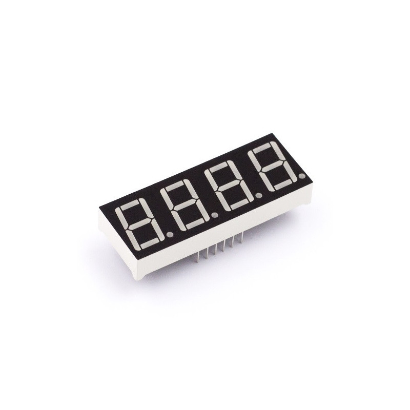 Display 7 segmentos cuadruple 5641-BSR