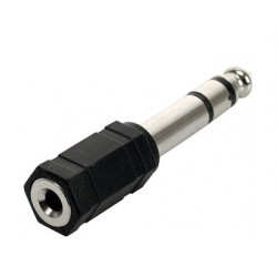 Jack 3.5mm a plug 6.3mm...