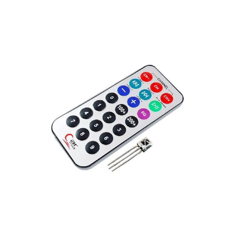 Kit control remoto infrarrojo con receptor