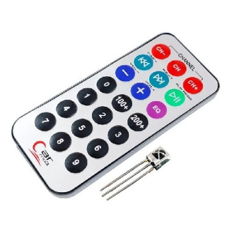 Kit control remoto infrarrojo con receptor