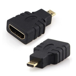 Adaptador HDMI hembra a micro HDMI macho