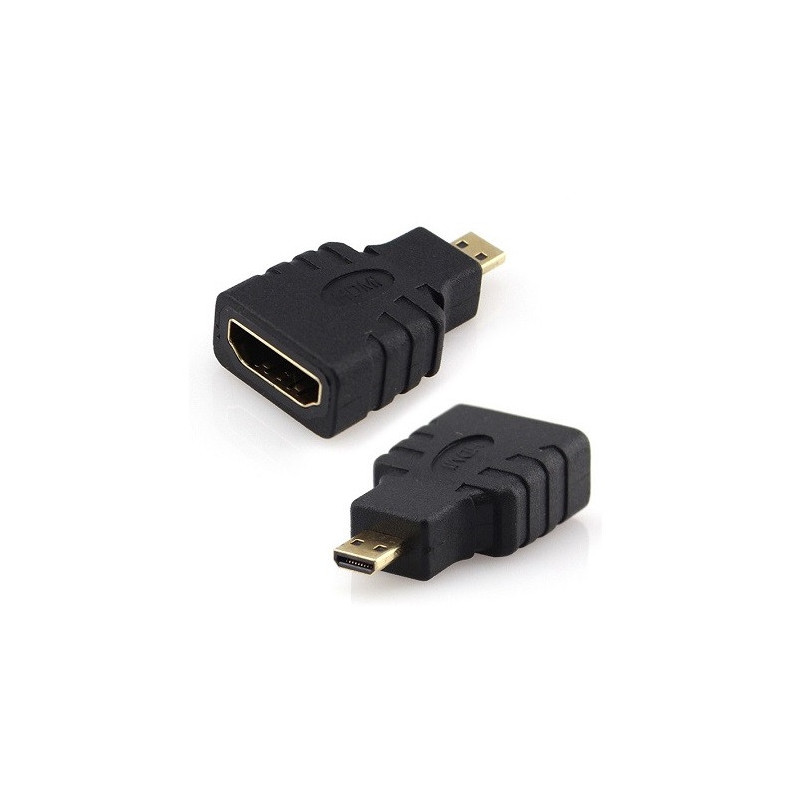 Adaptador HDMI hembra a micro HDMI macho