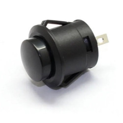 Pushbutton redondo negro...