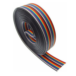 Cable plano arcoiris 20...