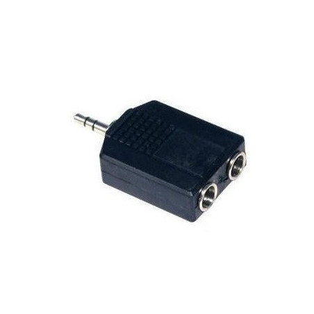 Y 2 Jack 6.3mm a plug 3.5mm estereo CA-141PS