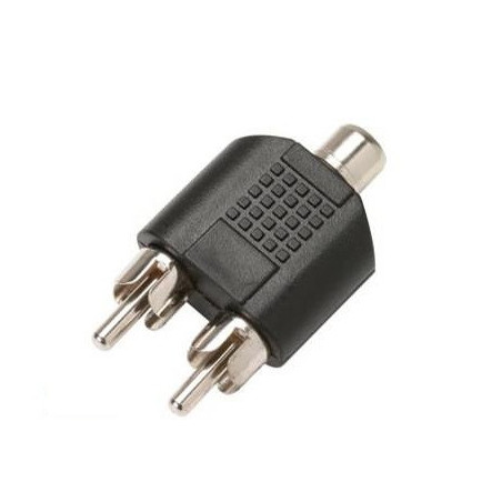 Jack Y RCA a 2 plug RCA CA-140PS