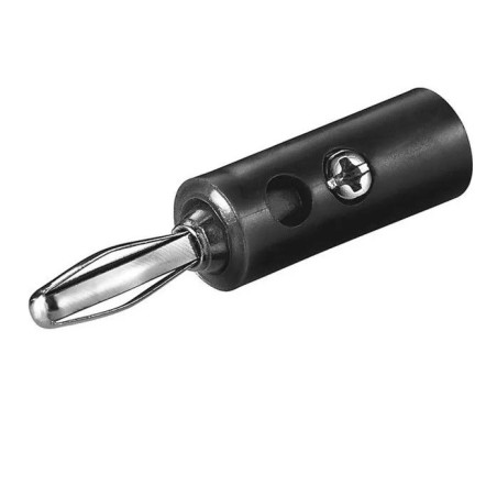 Banana macho negro con tornillo CE-015BK