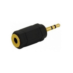 Jack 3.5mm a Plug 2.5mm dorado CA-070PSGL