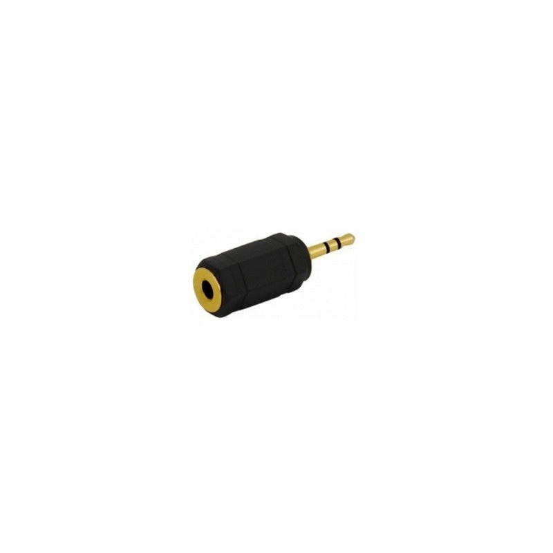 Jack 3.5mm a Plug 2.5mm dorado CA-070PSGL