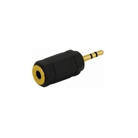 Jack 3.5mm a Plug 2.5mm dorado CA-070PSGL