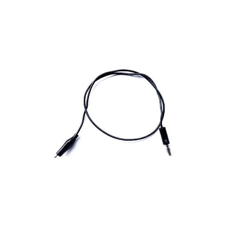 Cable banana caimán 60cm negro