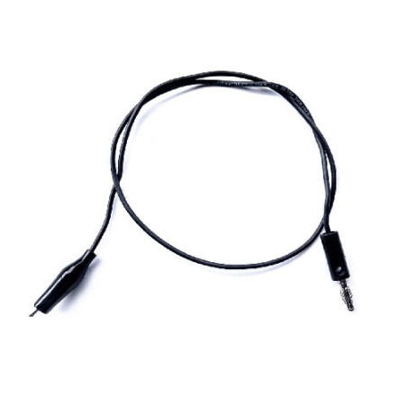 Cable banana caimán 60cm negro