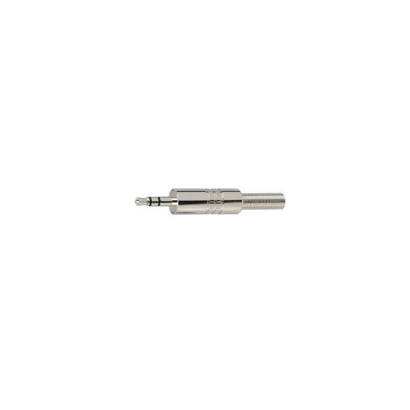 Plug 3.5mm estereo metalico CA-015ML