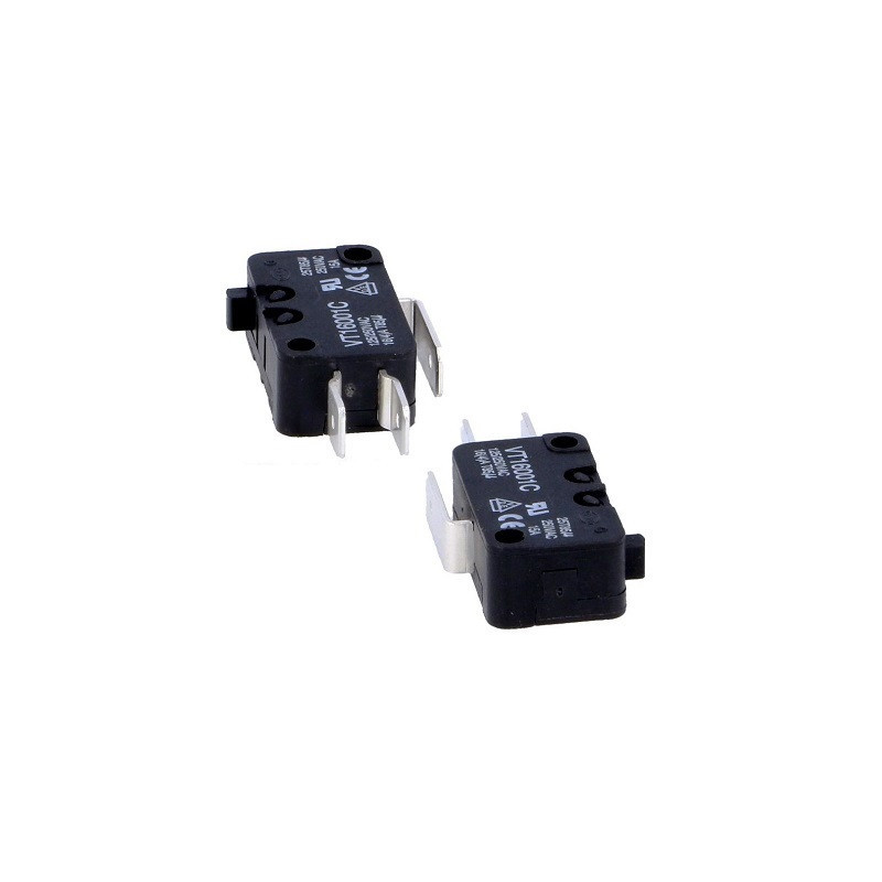 Switch fin de carrera sin palanca negro FC-005