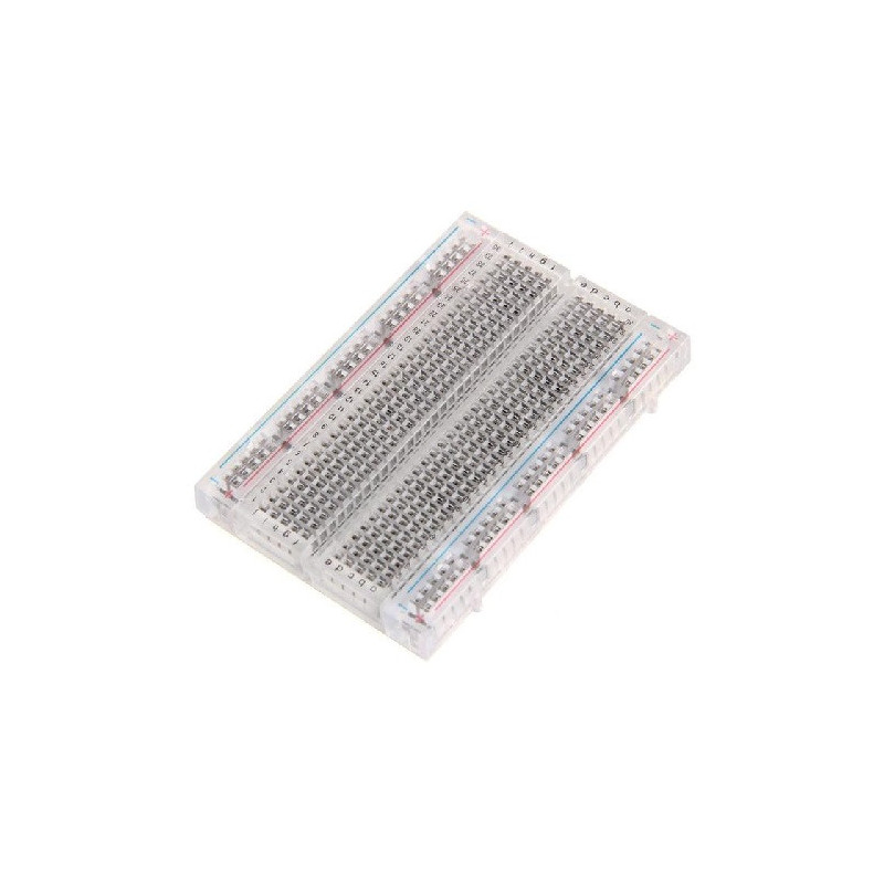 Protoboard pequeña transparente