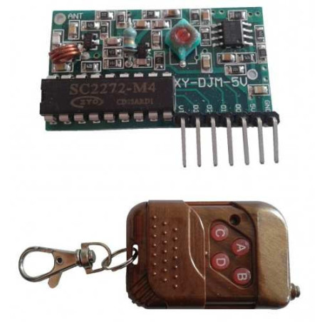 Módulo RF con control remoto MX-JM05V / XY-DJM-5V