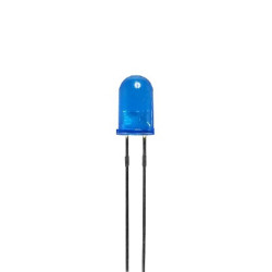 LED 5mm difuso azul