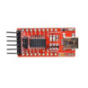 Módulo Mini USB a TTL Rojo FTDI FT232RL