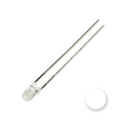 LED 3mm infrarrojo emisor