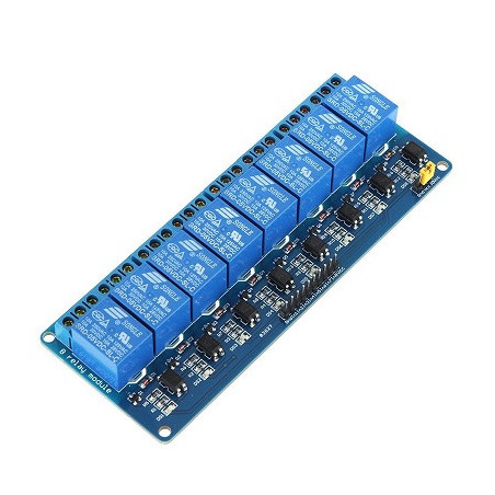 Módulo de 8 relevadores optoacoplado