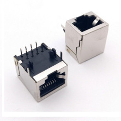 Jack RJ45 blindado para placa CR-000