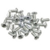 Tornillos 4-40 1/4" de largo 25pz 1960 Pololu