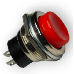 Pushbutton redondo rojo...