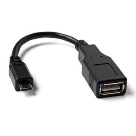 Adaptador de memoria para tablet USB a micro USB macho