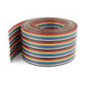 Cable plano arcoiris 40 terminales