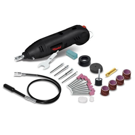 Taladro Mototool profesional 140W con accesorios