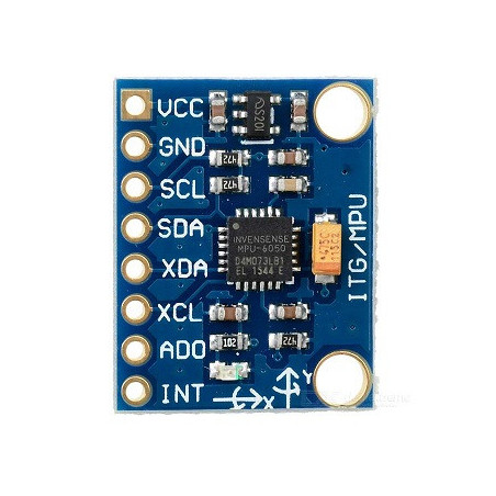 Módulo acelerómetro y giroscopio MPU-6050 GY-521