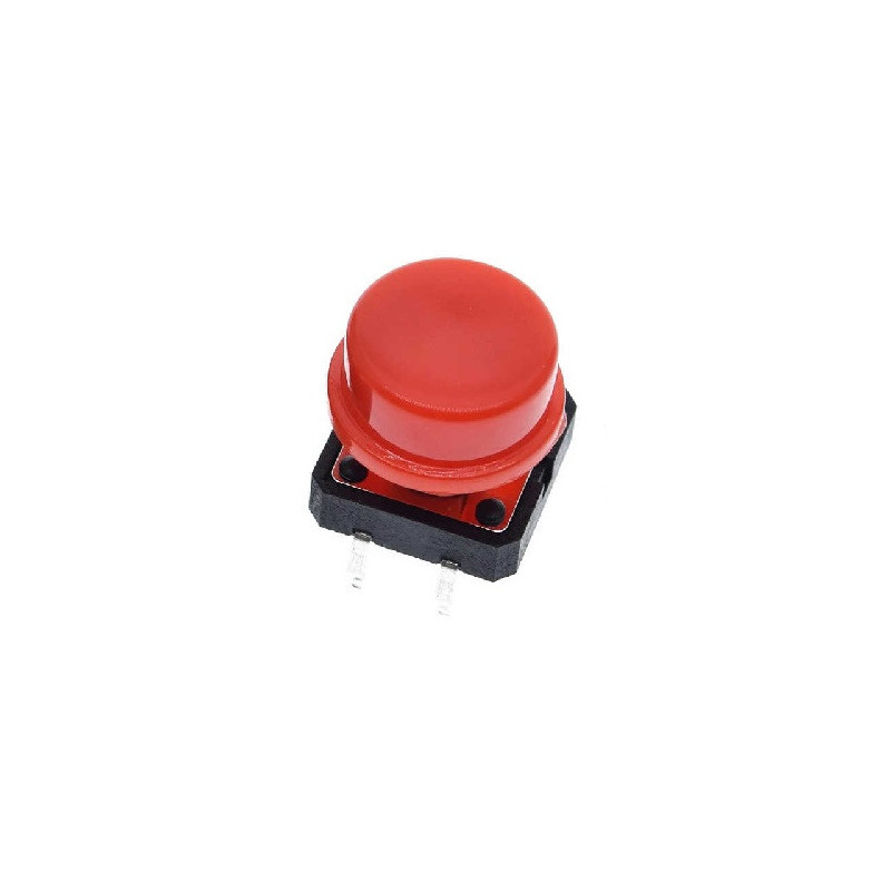 Pushbutton Mediano Rojo PB-061RD