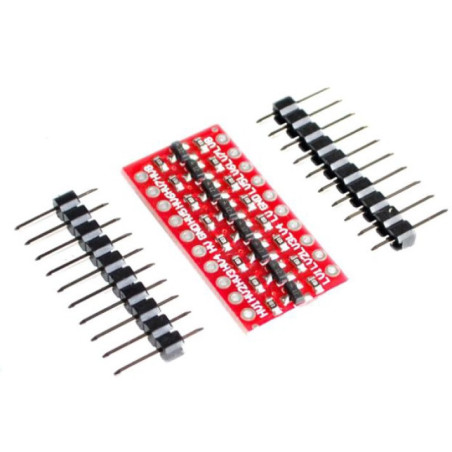 Convertidor de nivel logico de 8 canales