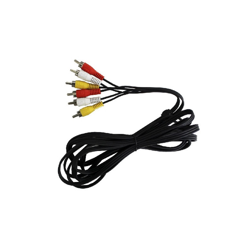 Cable 3 plug RCA- 3plug RCA 3.6m