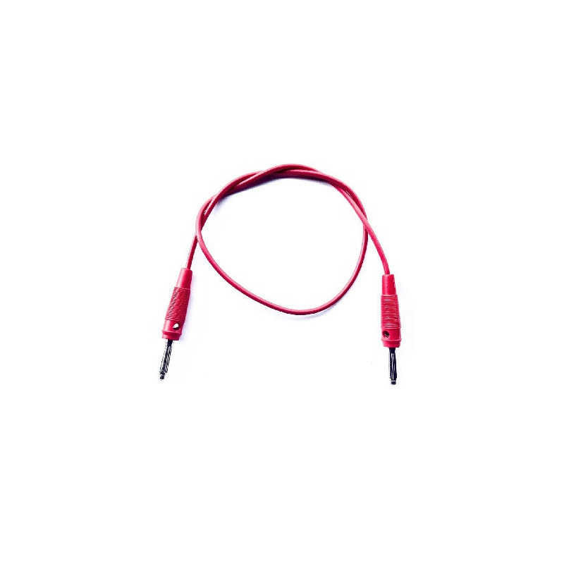 Cable banana banana 60cm reforzado rojo