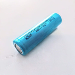 Bateria Litio 18650 3.7V 2200mAh plana