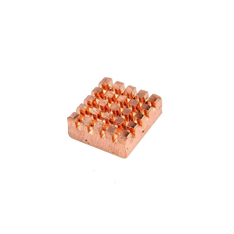 Disipador de cobre para Raspberry