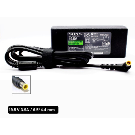 Adaptador Laptop Sony 19.5V 3.9A