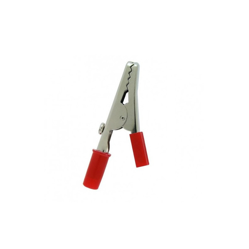 Caimán grande rojo tipo pinza CE-041RD