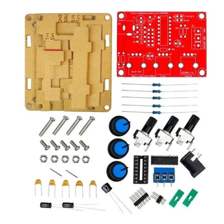 Kit Oscilador onda senoidal XR2206 armable