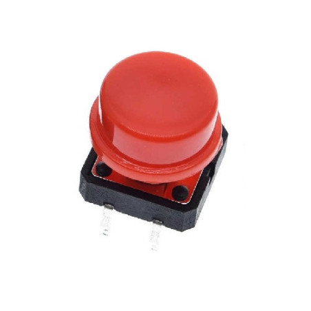 Pushbutton mediano rojo PB-061RD