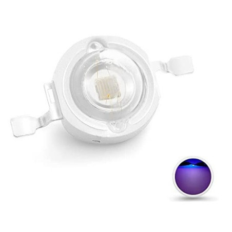 LED potencia 1W ultravioleta