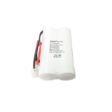 Bateria Telefonica 2.4V 600mAh 2 pines