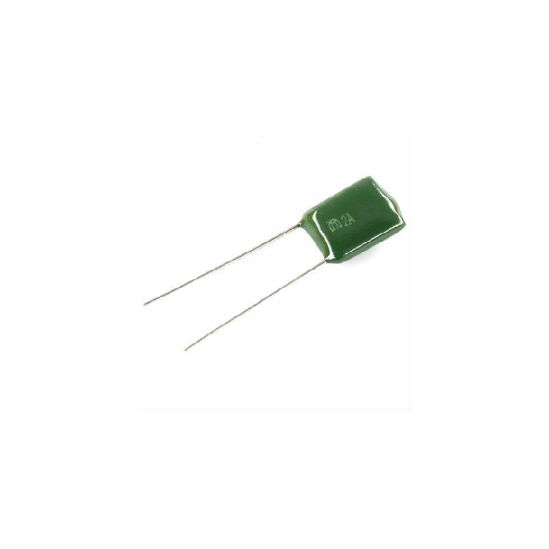 Capacitor poliéster 1nF 100V 102 0.001uF