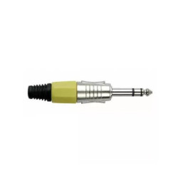 Plug TRS 6.3mm metalico...