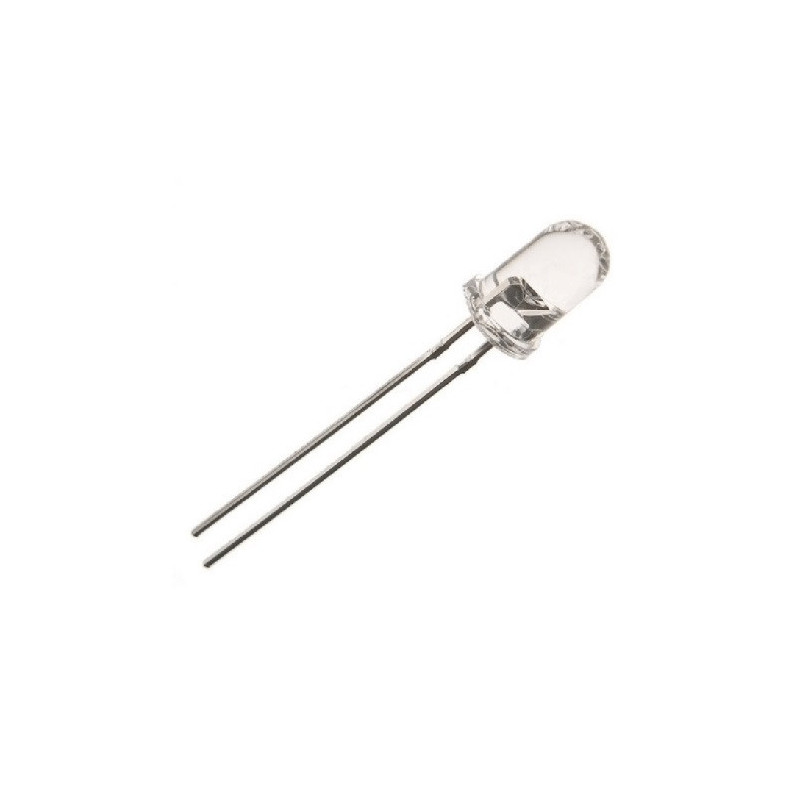 LED 5mm ultrab blanco