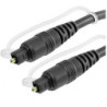 Cable de fibra optica tipo Toslink 1.8m